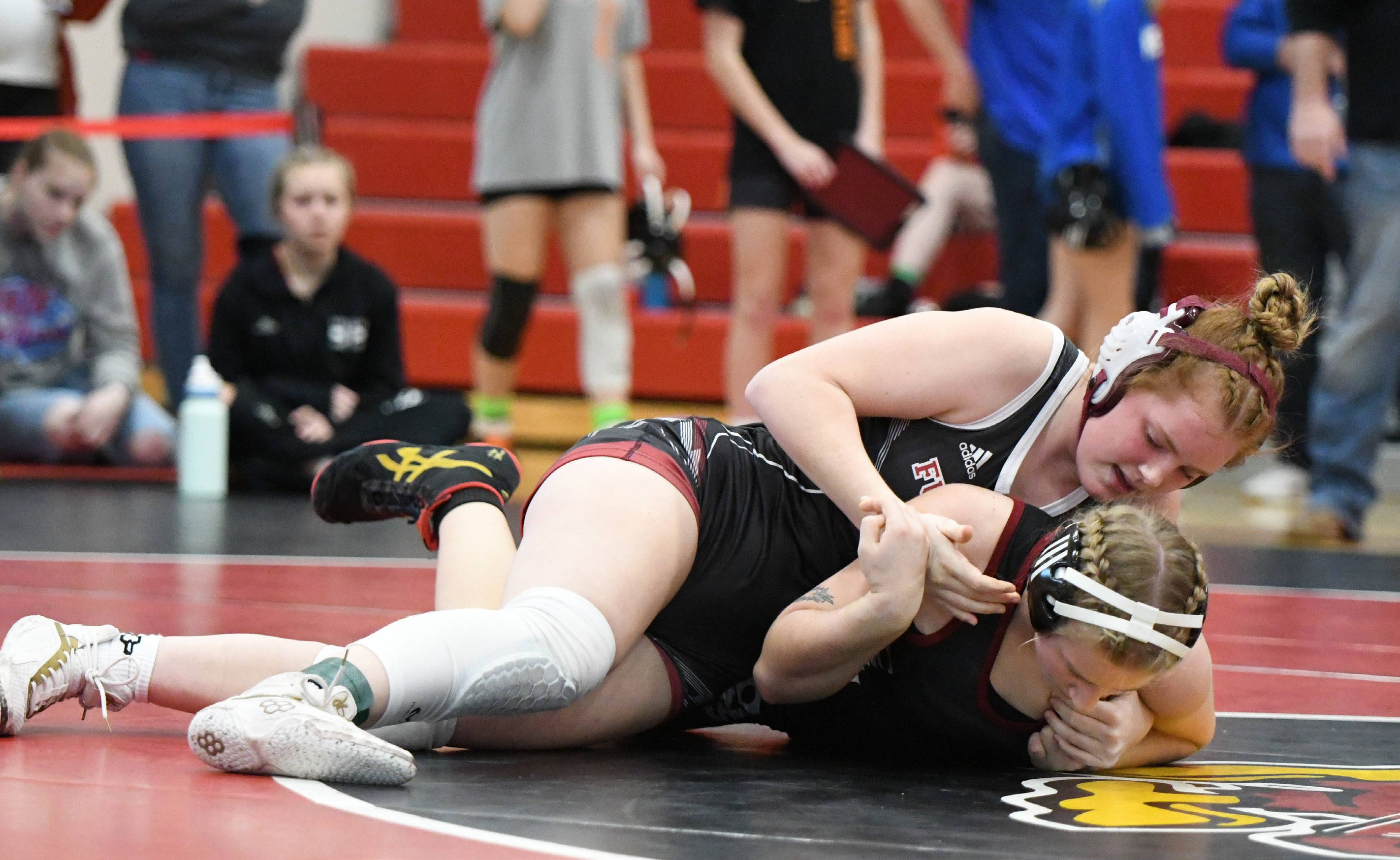Riley Thomas finished in the top 4 in her sub-district and will compete on Friday at Battle Creek for a chance to make it to state. NCJ photos by Rick Holtz