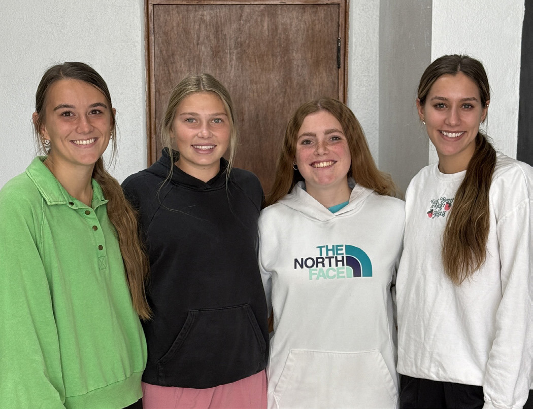 Fullerton’s school recipients of the Believers & Achievers award include Keila Dubas, Morgan Supik, Peyton Thomas, and Lainie Ziemba. Photos provided