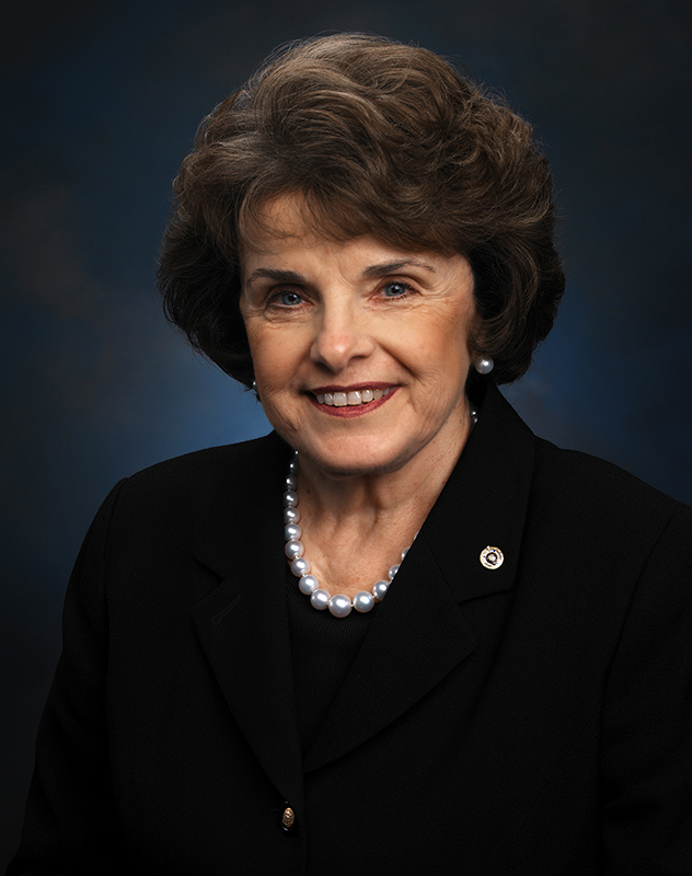U.S. Senator Dianne Feinstein of California