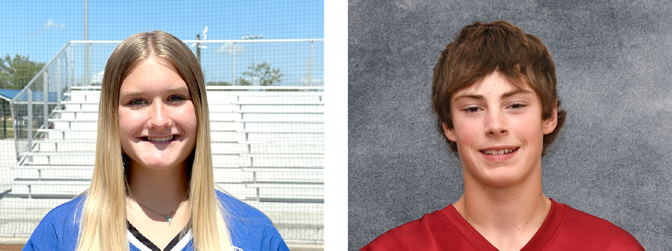 Each week during the school year, the Nance County Journal will select a male and female Athlete of the Week.