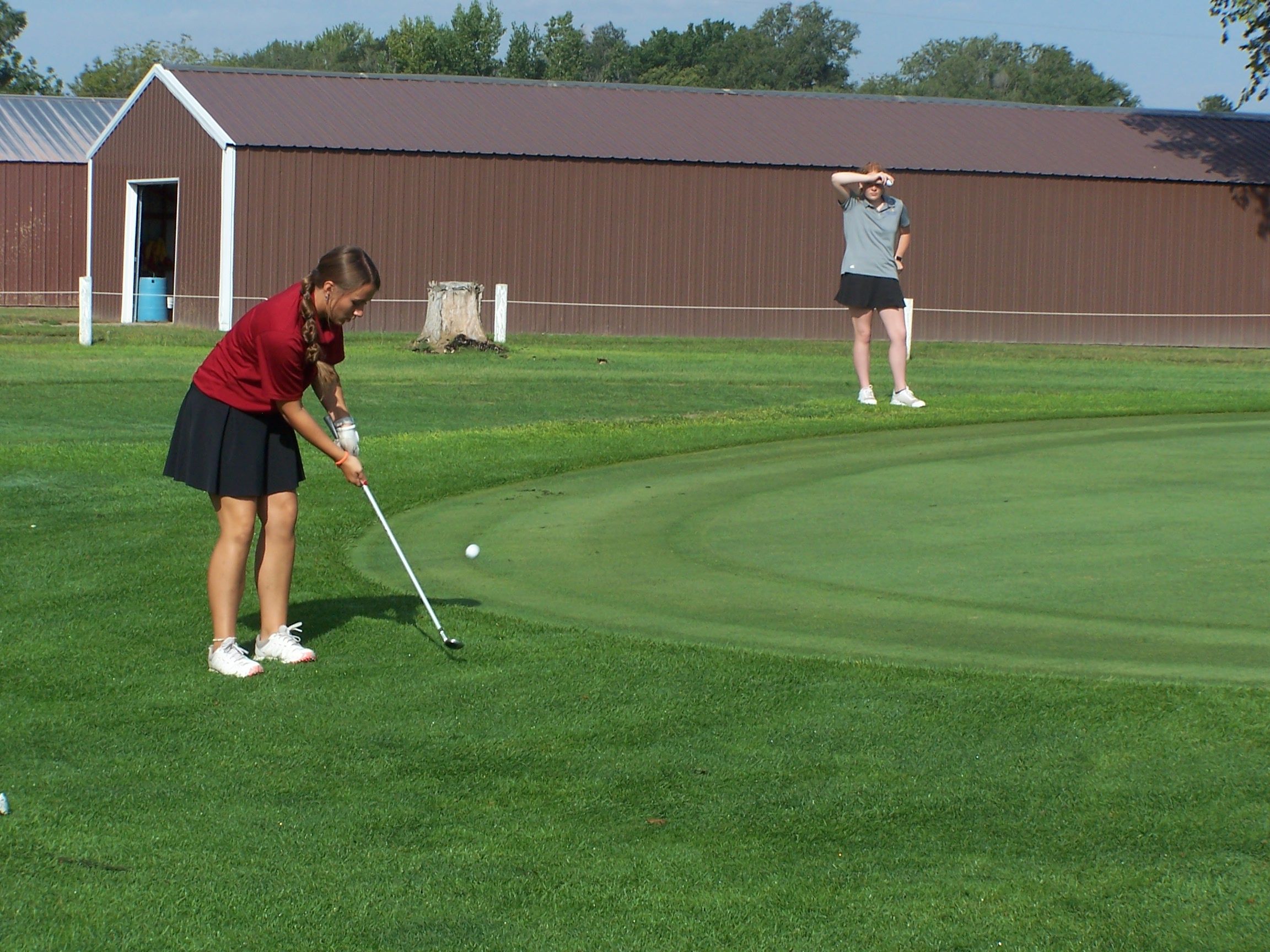 Keila Dubas finished 10th overall with a 92. Photo provided