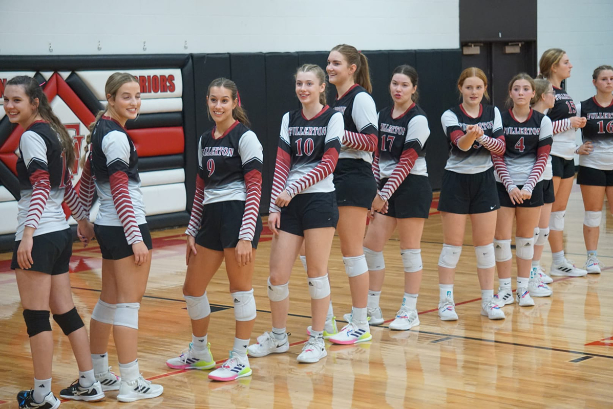 The Warriors are ready to make a run for state. The journey begins on Monday in Burwell when Fullerton takes on Twin Loup to open the D1-7 Sub-District. NCJ photo by Cathy Cook