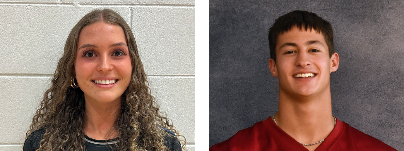 Each week during the school year, the Nance County Journal will select a male and female Athlete of the Week. Congrats to Twin River's Briley Cuba and Fullerton's Roe Patton on being selected.
