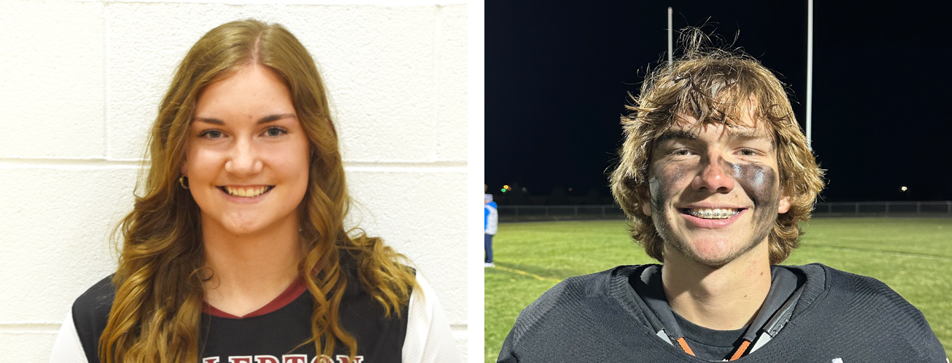 Each week during the school year, the Nance County Journal will select a male and female Athlete of the Week. Congrats to Fullerton's McKenna Plumbtree and Twin River's Kadin Buhl on being selected.