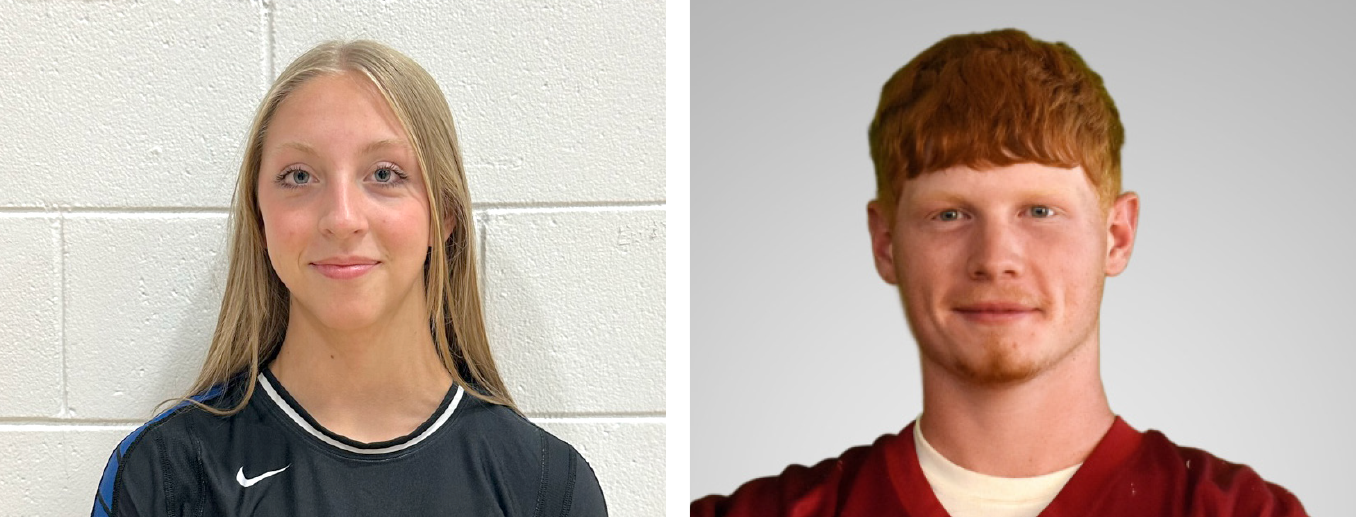 Each week during the school year, the Nance County Journal will select a male and female Athlete of the Week. Congrats to Twin River's Tricia Kunkee and Fullerton's Aiden Bittner on being selected.
