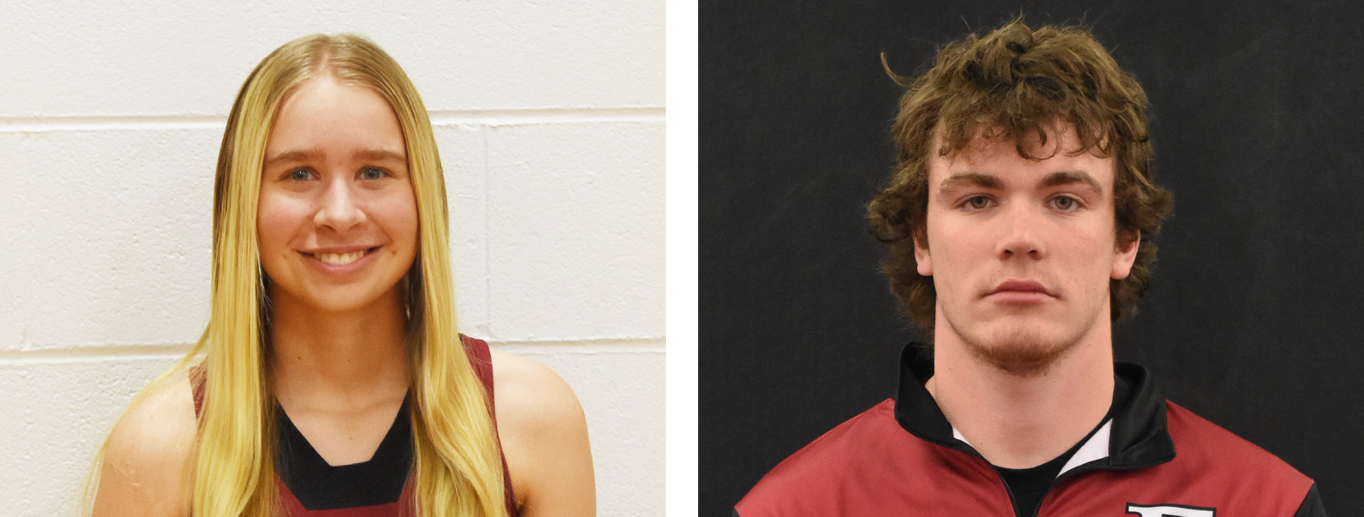 Each week during the school year, the Nance County Journal will select a male and female Athlete of the Week.