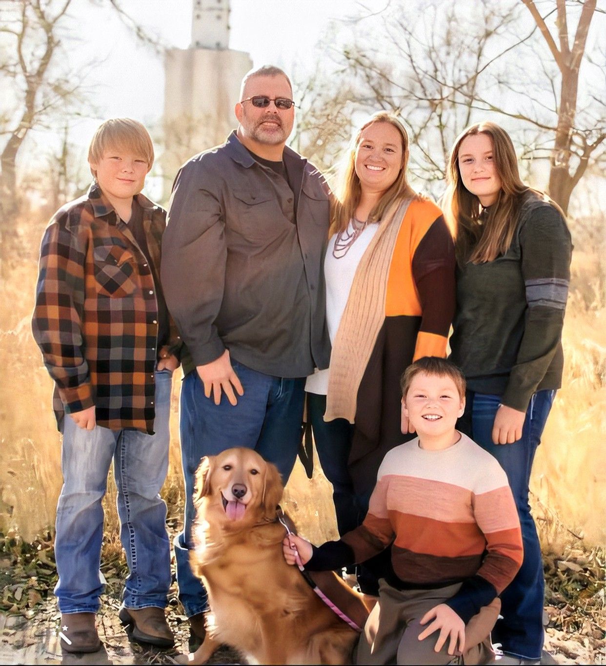 Candi Beed was recently elected as the new rescue caption. The Beed family consists of Wyatt, Corey, Candi, Sam and Emily. Photo provided