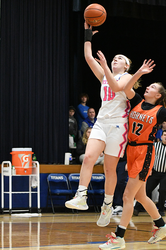 Twin River senior Delaney Reeg recently set the school record for steals in a game. NCJ file photo by Rick Holtz
