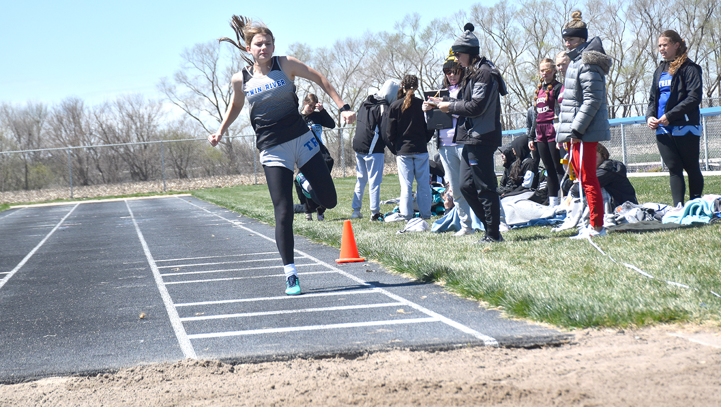 Callie Held finished fifth in the triple jump with a 33-05.50 leap. NCJ file photo by Beth Sparrow
