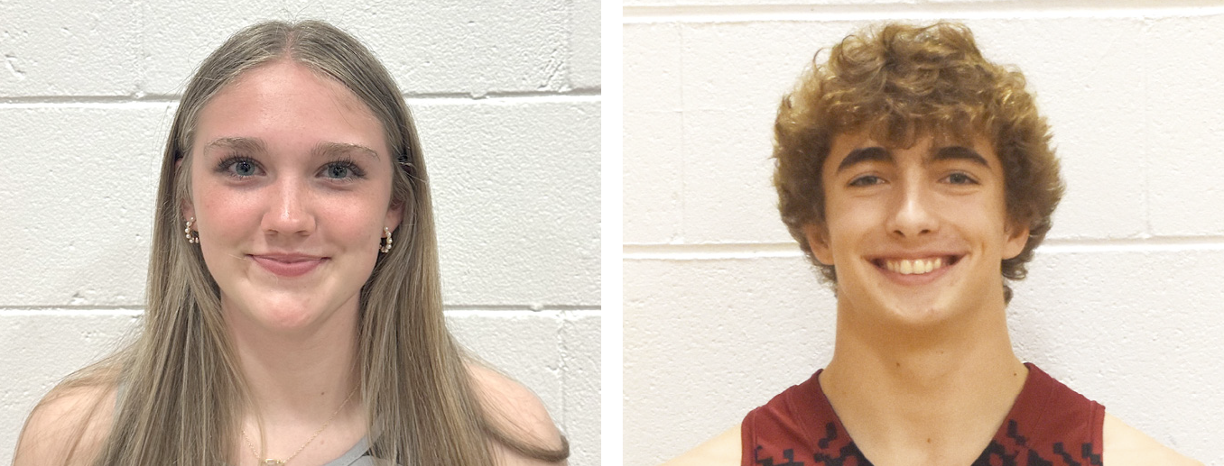 Each week during the school year, the Nance County Journal will select a male and female Athlete of the Week. 
