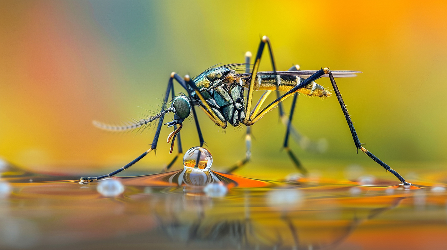 Mosquitos can carry West Nile virus. Photo illustration