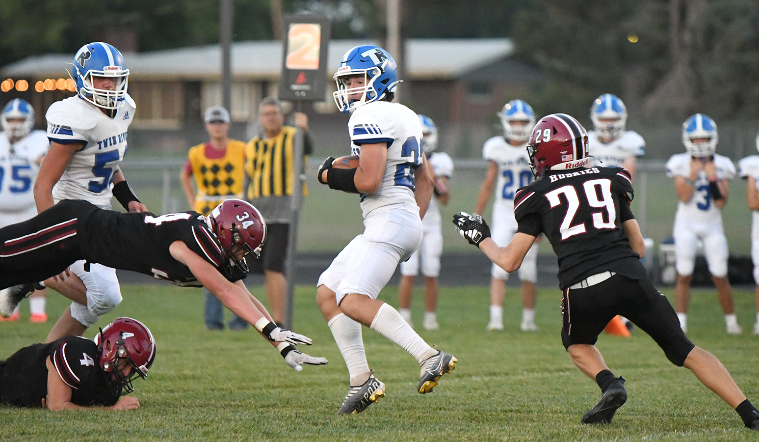 Eli Slizoski carried the ball 6 times for 75 yards on Friday. NCJ file photo