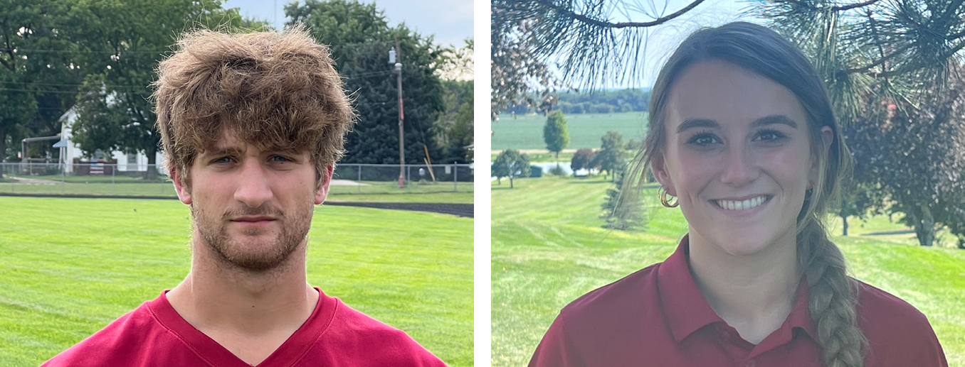 Each week during the school year, the Nance County Journal will select a male and female Athlete of the Week.