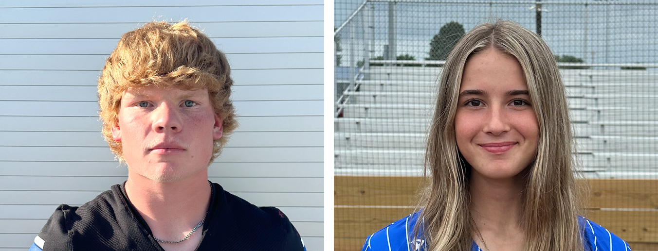 Each week during the school year, the Nance County Journal will select a male and female Athlete of the Week.