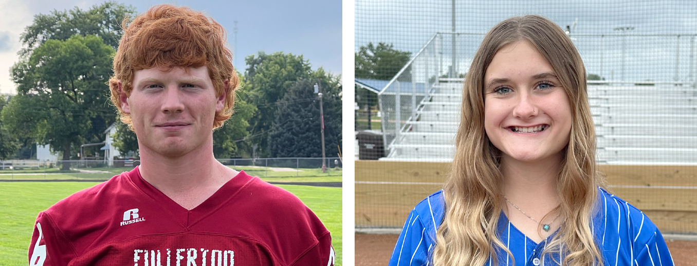 Each week during the school year, the Nance County Journal will select a male and female Athlete of the Week.