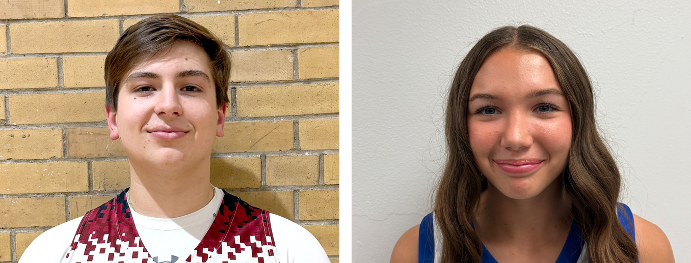 Each week during the school year, the Nance County Journal will select a male and female Athlete of the Week.