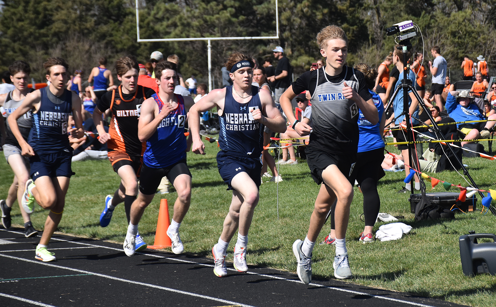 Caleb Rood finished fifth in the 800-meter run last week at the High Plains Invite. NCJ photo by Beth Sparrow 