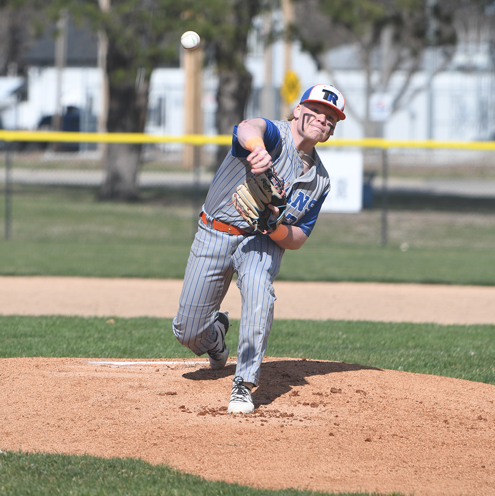 Titan pitcher Paydon Rinkol gave up 4 runs on 3 hits in 4.1 innings of work last week. NCJ photo by Rick Holtz