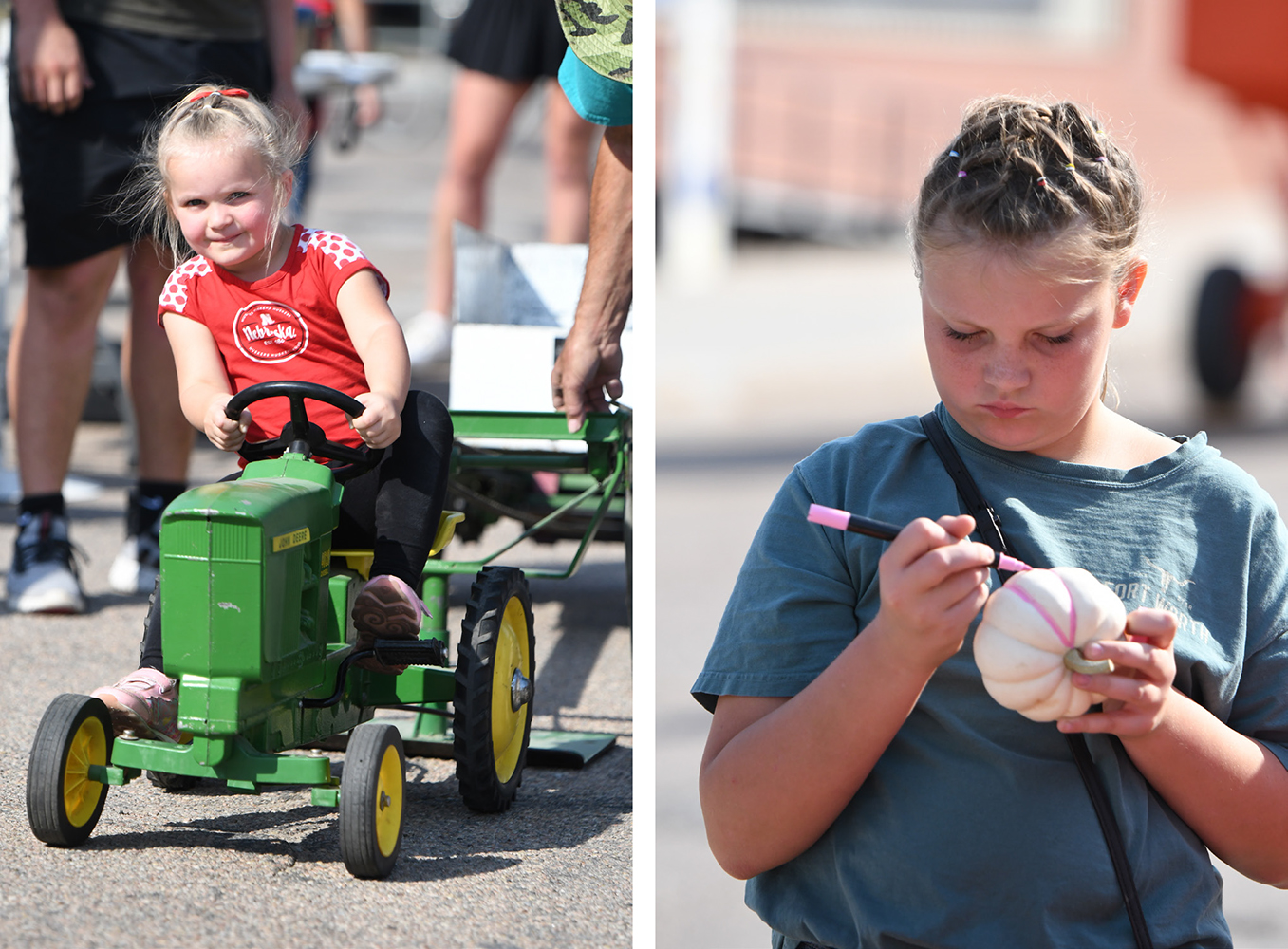 There is plenty to do at Fullerton's Fall Festival. Be sure to register for the pedal tractor pull and decorate your pumpkins. NCJ file photos