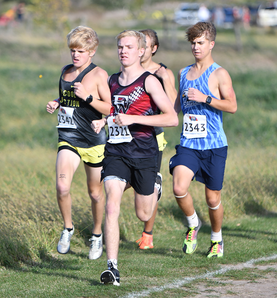 Tate Wood qualified for the State meet for the second year in a row. NCJ photos by Rick Holtz