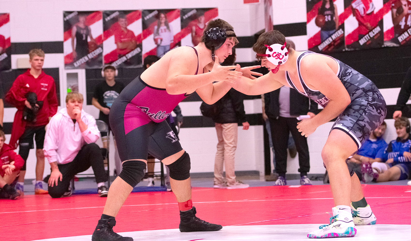Parker Aaberg finished third at 215 pounds. NCJ photo by Melissa Aaberg