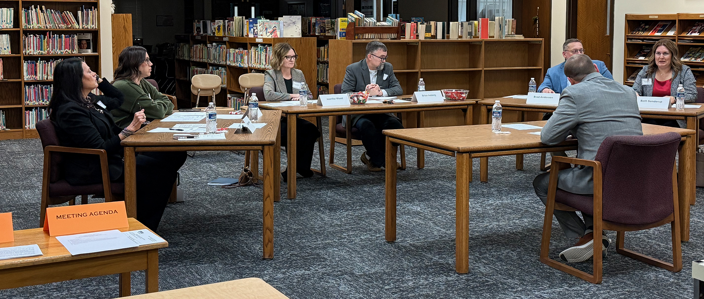 The Fullerton Board of Education interviewed one candidate on Wednesday for their superintendent opening. NCJ photo by Rick Holtz