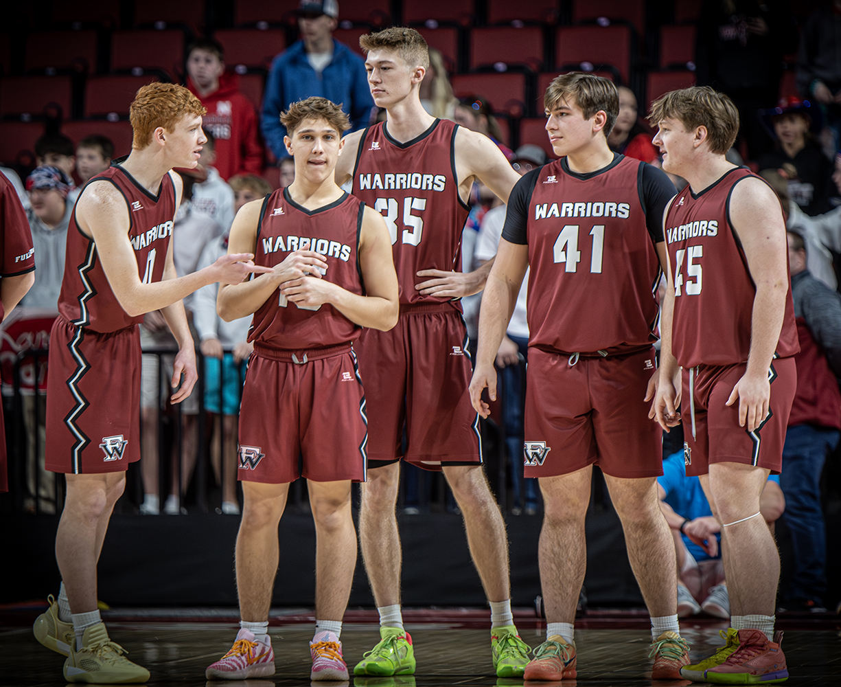 Fullerton's starters came out ready to play on Thursday. NCJ photos by Rick Holtz