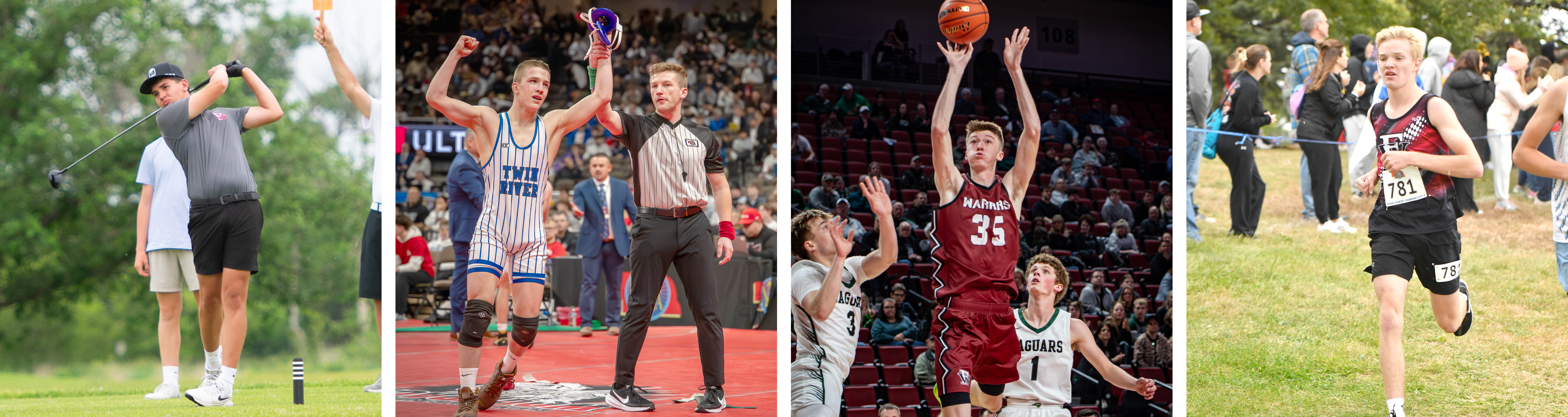 Kiptyn Hamik, Zach Held, Kane Wetovick and Tate Wood join Colsten Rodriguez to make up the NCJ All-Area First Team. NCJ file photos