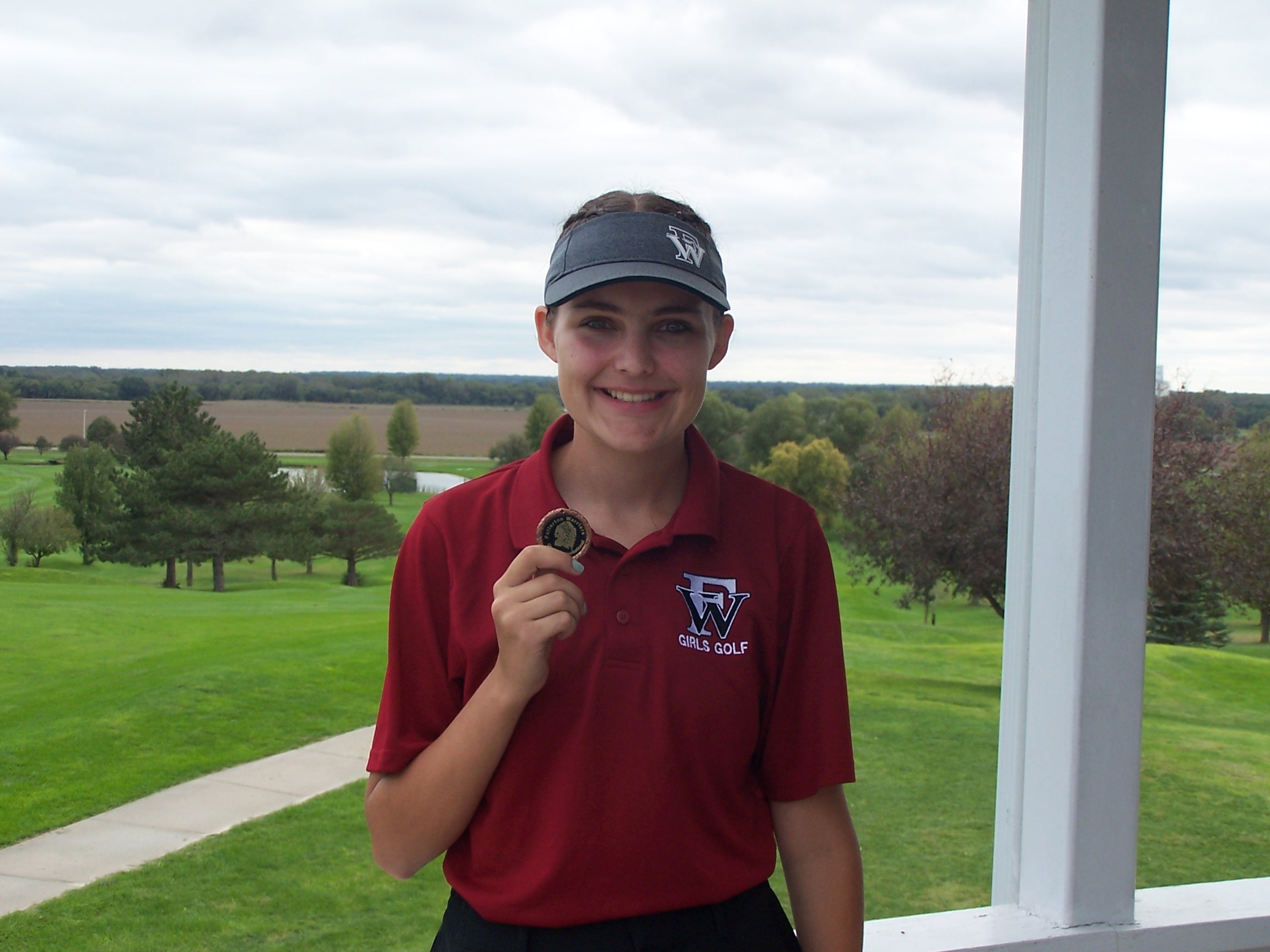Lylla Sabata earned a medal last week at the Fullerton Invite. Photo provided