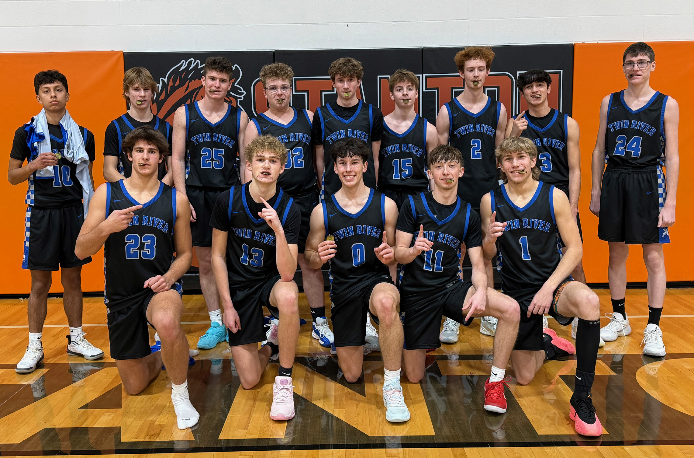 The Titans enter the second half of the basketball season on a high note after winning the Stanton Holiday Tournament last week. Twin River defeated Tri County Northeast on Monday and Neligh-Oakdale on Tuesday. NCJ photo by Rick Holtz TURN TO PAGE 6 FOR COMPLETE SPORTS COVERAGE