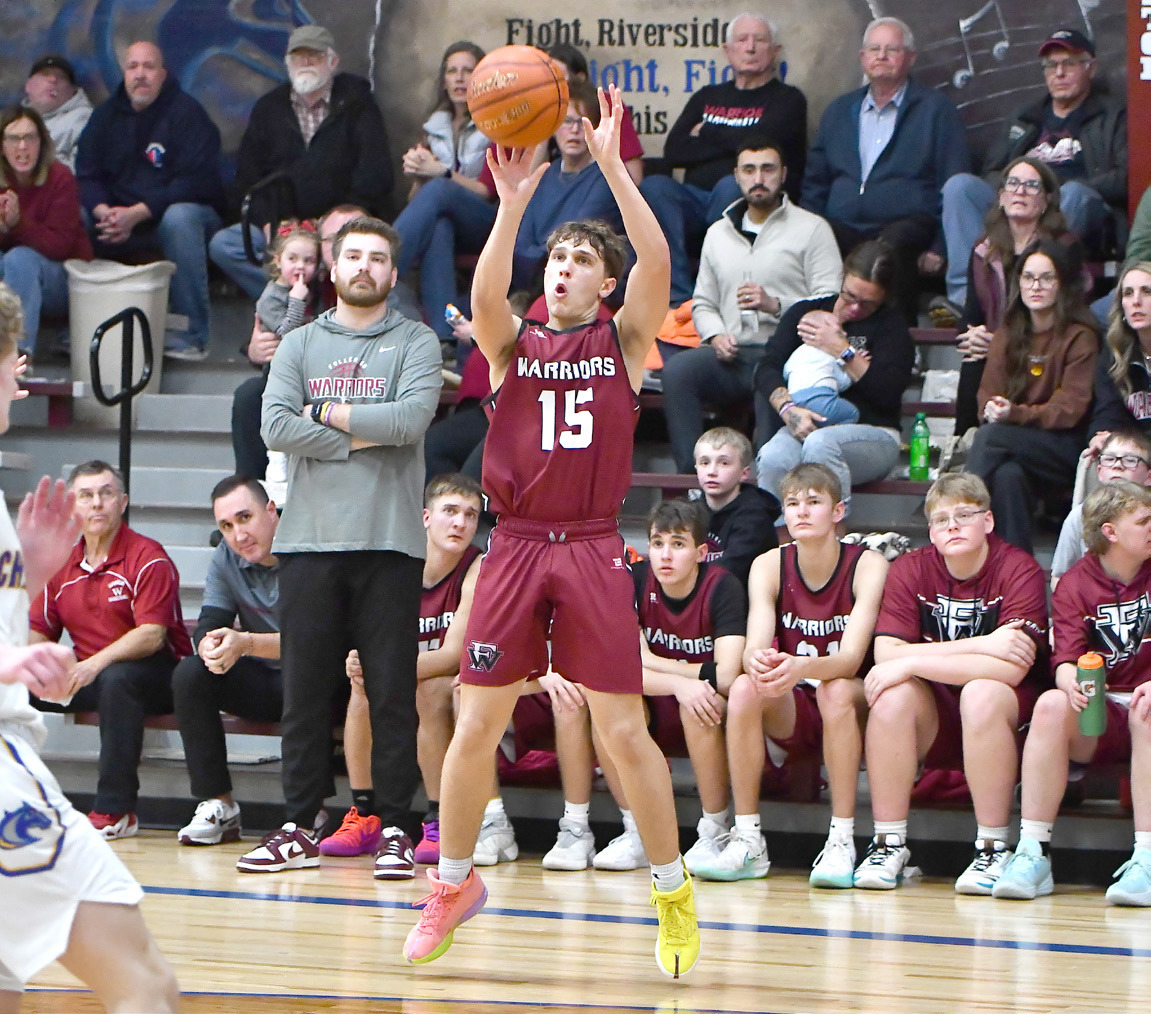Jakob Supik finished with 9 points against Riverside. NCJ photo by Rick Holtz