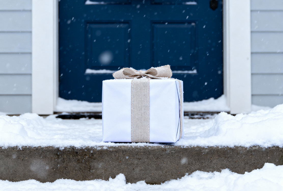 Don’t fall victim to porch piracy this holiday. Photo illustration