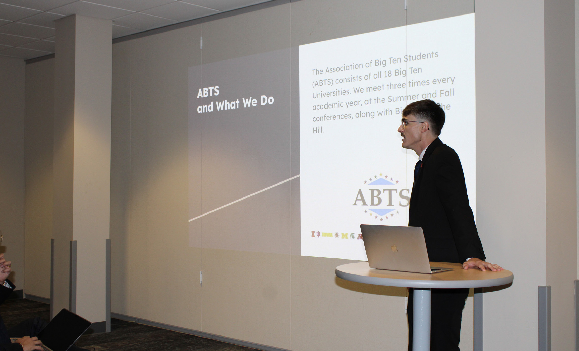 Twin River graduate Trey Quick leads the Association of Big Ten Students, giving a voice to students from Lincoln to Washington. Photo provided