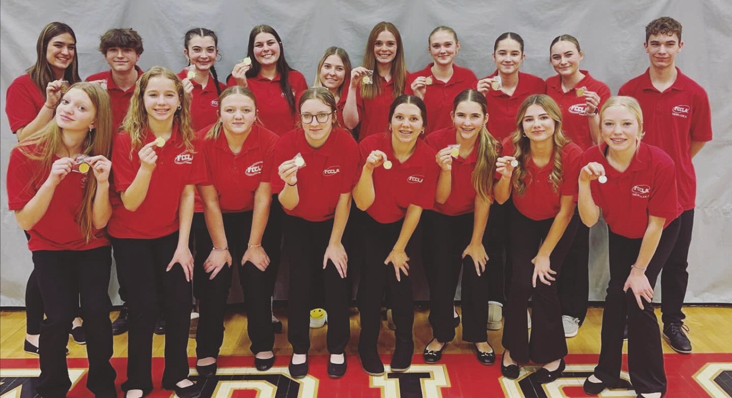 Twin River recently competed in the FCCLA District STAR competition. Photo provided