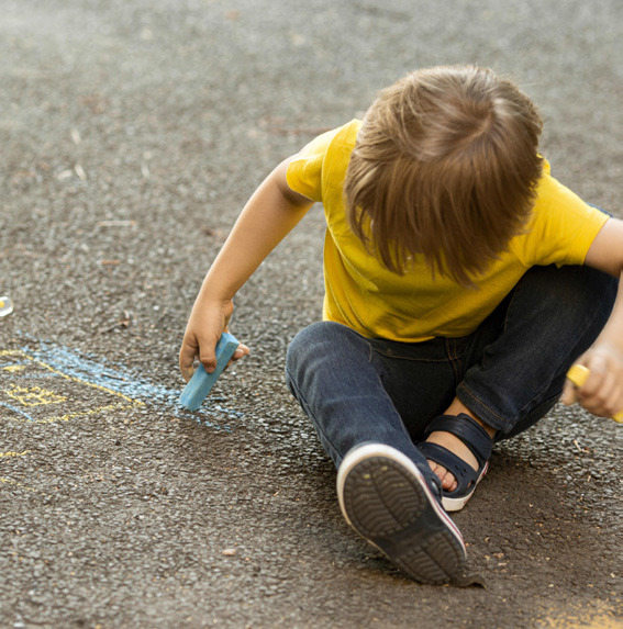 Stop by Broadway between 3:30 and 7 p.m. on Tuesday for the Sidewalk Chalk Art Contest. Photo illustration