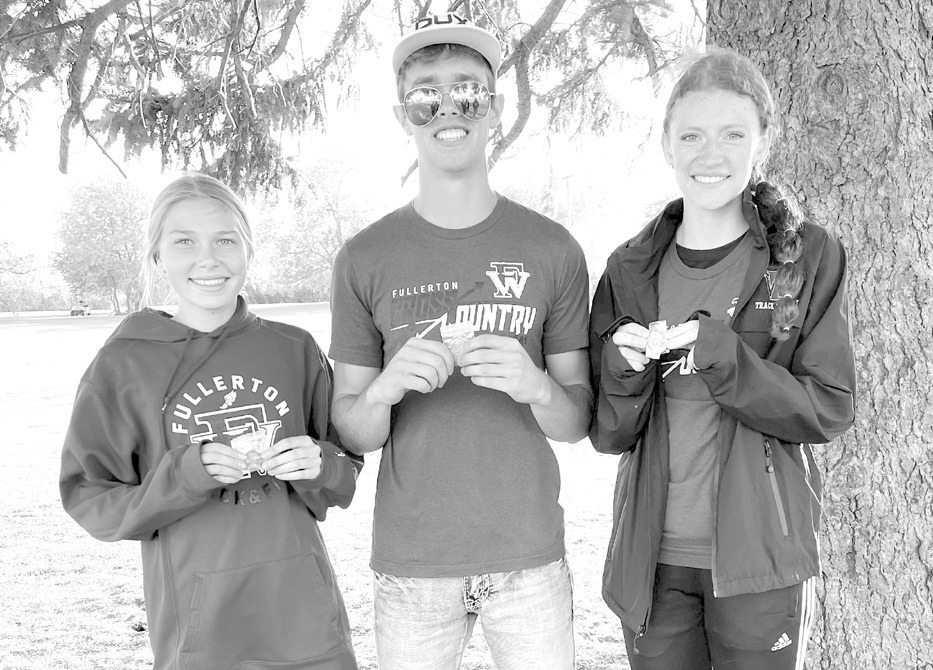 Earning tickets to State are Morgan Supik (left) Justin Horn, and Julianna Maxfield. Courtesy photo