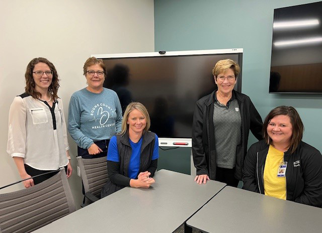 Diabetic Education Program Team-Stephanie Scott, RD; Cindy Lesiak, RN &amp; VP of Patient Services; Traci Beckman, RN, Gayla Oakley, RN &amp; Cardiac Rehab Director, Jaimie Beister, RN. Photo provided