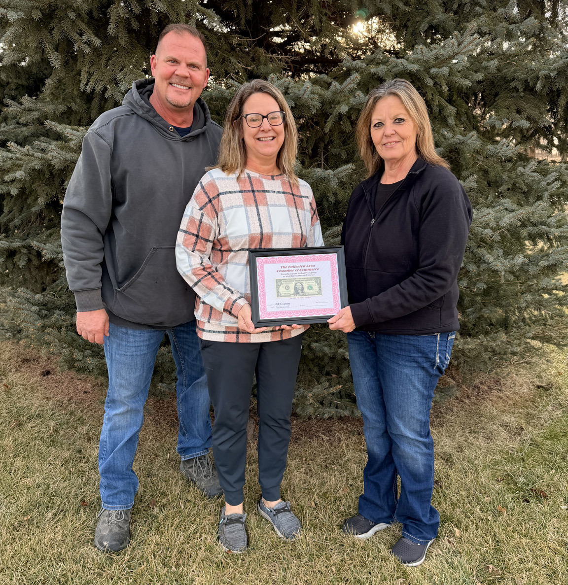 D & G Lawns earns First Dollar Award
