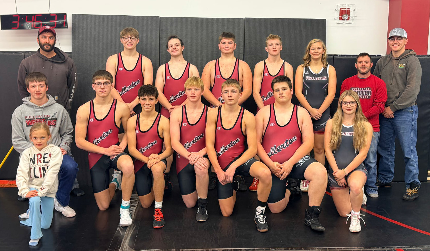 Back row: Zach Bialas, Myles Smith, Dillon Fitzgerald, Parker Aaberg, Tate Wood, Delylla Olson, Jordan Fowlkes, Kirby Smith. Front row: Barrett Bridger, Sawyer Bialas, Tucker Smith, Mason Hemmingsen, Wyatt Beed, Tim Hittner, Isaac Carey, Taylor Cook. Photo provided