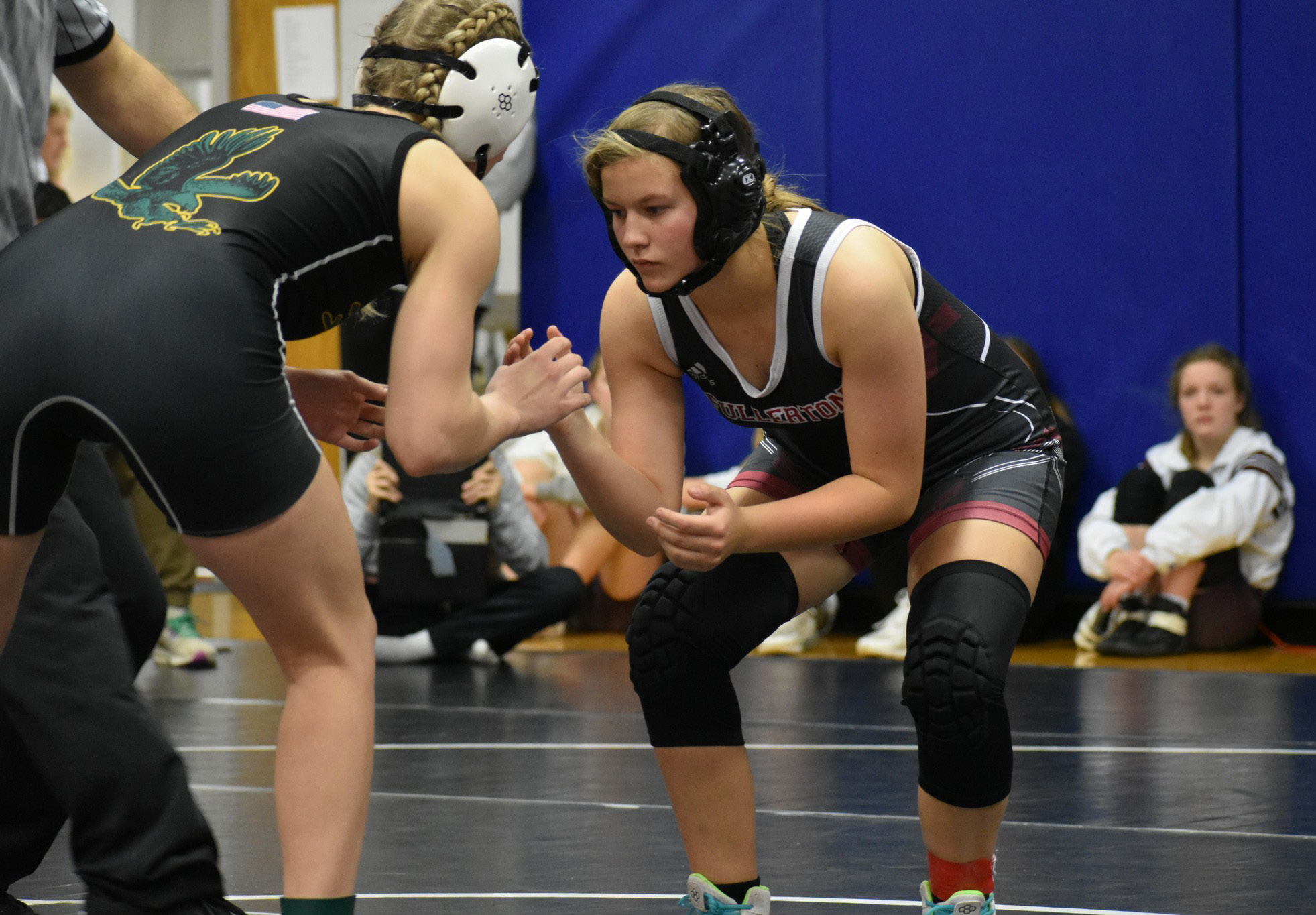 Delylla Olson finished third on Friday at the Elgin-Pope John Invite. Photo provided