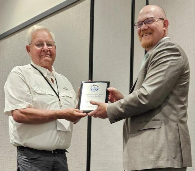 Recognized for his Service