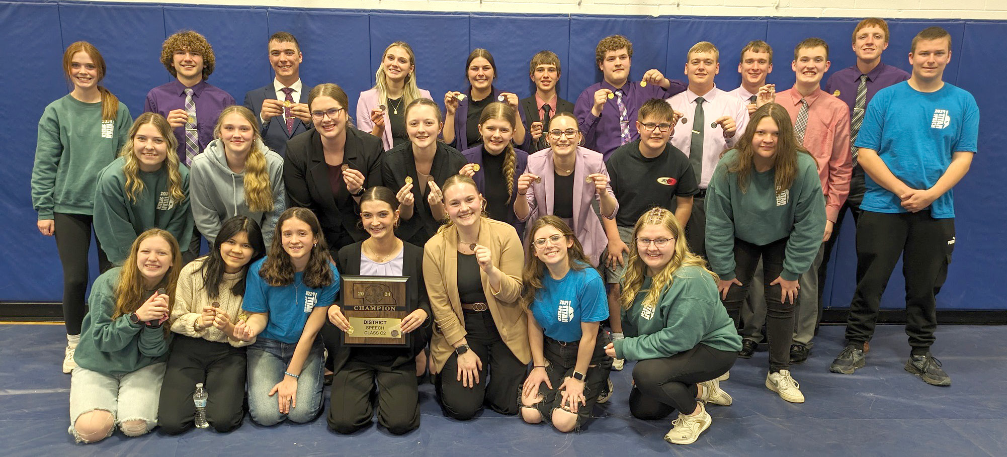 Twin River took home the team sweepstakes at the C2-4 District on Monday. Photo provided