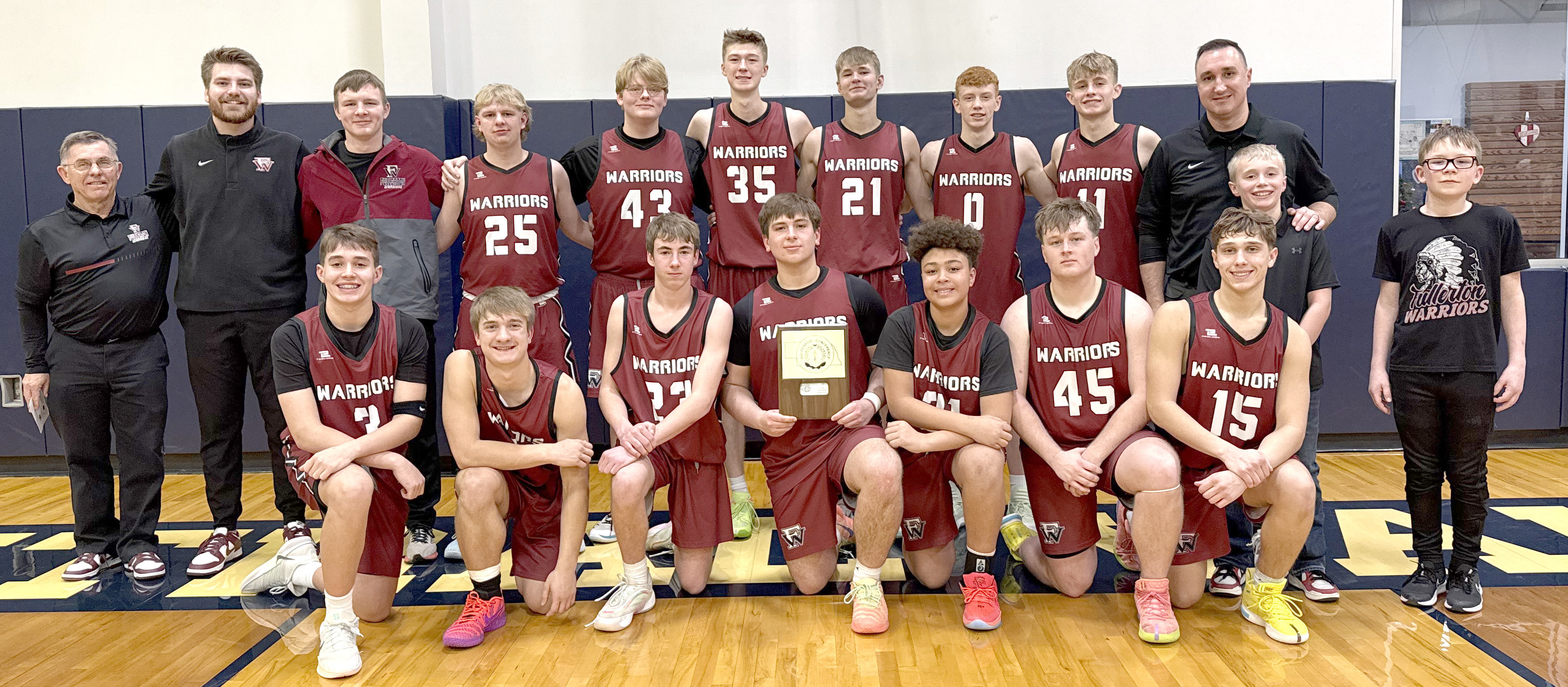 Fullerton finished as runners-up at the Goldenrod Conference Tournament. NCJ photos by Rick Holtz