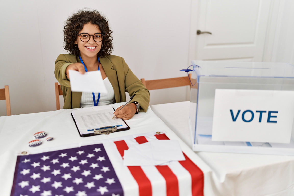Election officials are looking for election workers for next year’s primary and general elections. Photo illustration