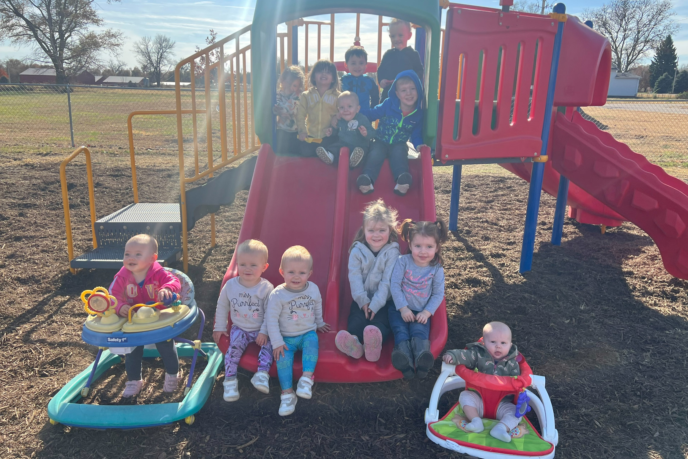 Playground upgrades complete