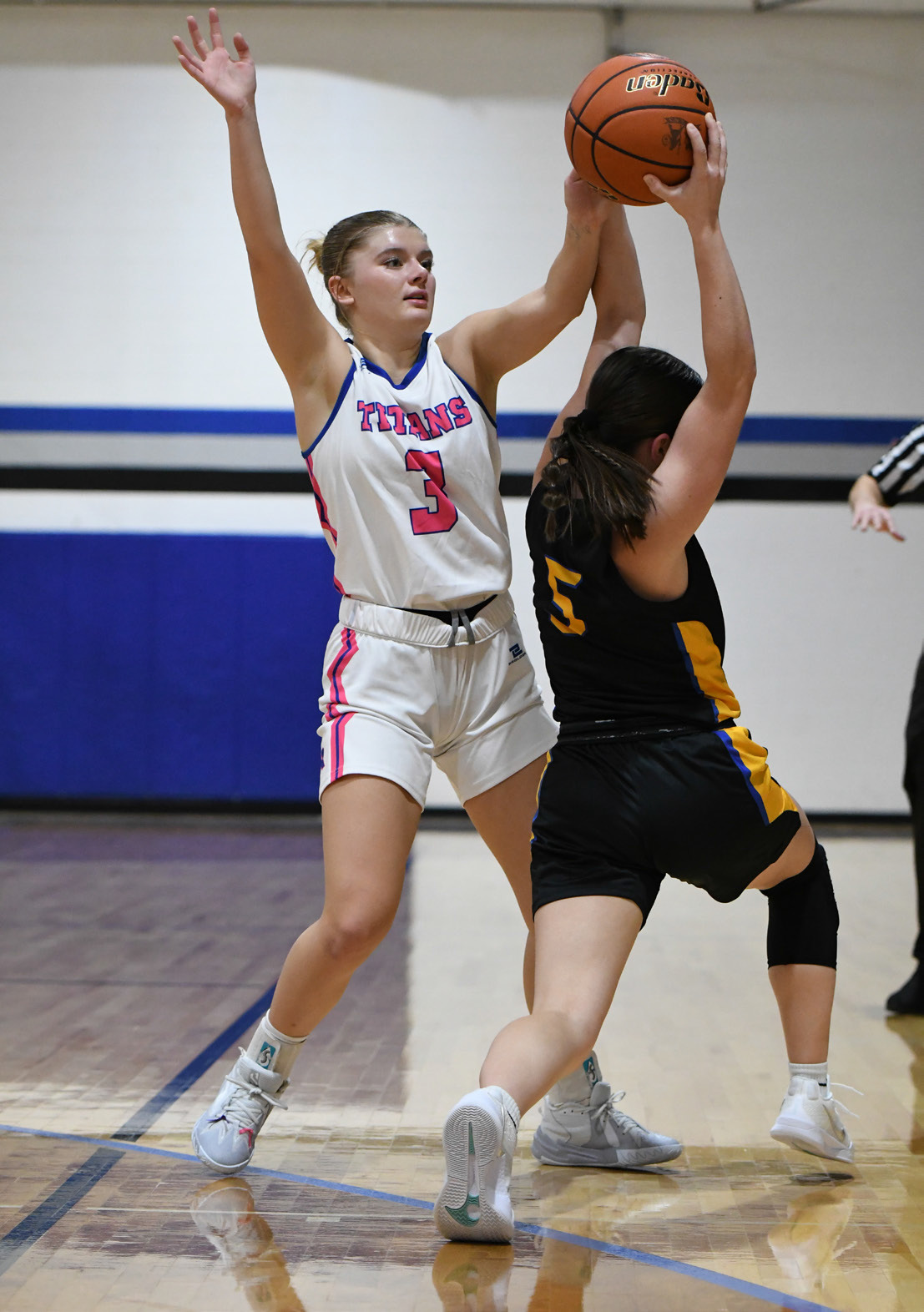 Parker Zabka and the Twin River defense frustrated the Sheby-Rising City offense all game on Saturday. NCJ photo by Rick Holtz