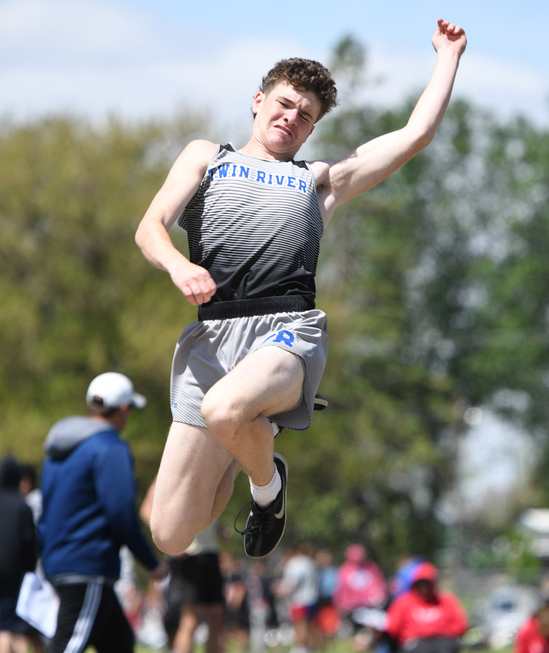 Micah Stenzel finished the season with a personal best in the triple jump, finishing with a 39-07.00 jump.