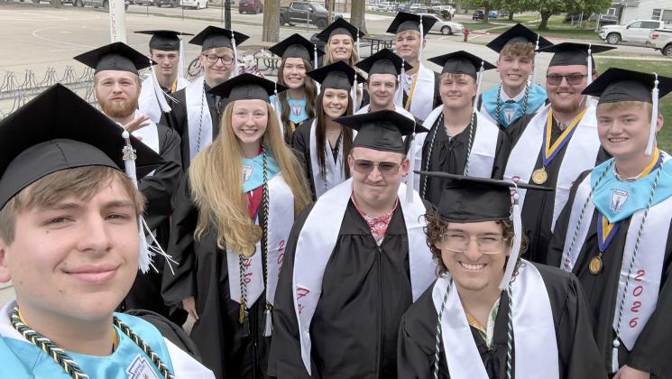 It marked the end of a journey for the 16 members of Fullerton’s Class of 2026. Commencement was held Saturday afternoon and it offered the graduating seniors one last chance to be together on campus before they start the next chapter of their adventures.