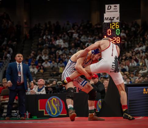 Zach Held is Twin River’s first wrestling state champ. NCJ photos by Jen Johnson