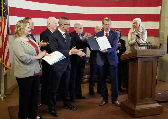 Nebraska Governor Jim Pillen announced the changes to Medicaid work requirements in December. Photo provided